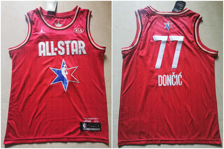 Mavericks 77 Luka Doncic Red 2020 NBA All-Star Jordan Brand Swingman Jersey,We sell and wholesale Mavericks 77 Luka Doncic Red 2020 NBA All-Star Jordan Brand Swingman Jersey on line form chian!